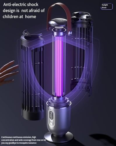 Image of Mosquito Killer Lamp Electric Mosquito Killer Lamp Mosquito Zapper, Fly Insect Killer Machine, Sensor Automatic ON - Off, Insect Bug Zapper,Fly Catcher and Trap Killer LED Lamp for Easy use Home MY01