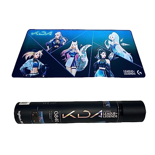 Logitech G840 LoL K/DA Q[~O}EXpbh ^ XL ^ ~ Q[~O }EXpbh Q[p}EXpbh ^L[{[hpbh ϋvǂ ^ѕ֗ League of Legends 90cm×40cm×