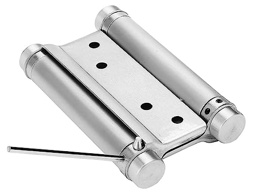 Türscharniere für Café, Saloon, 4 Stück, 2 Paar, Edelstahl, selbstschließend, 140 mm, 5 Zoll, Double Action Federscharnier Türband Scharnier