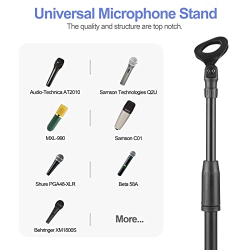 Oukmic OUK-WMS Microphone Stand, Adjustable Karaoke Mic Holder thumb #5