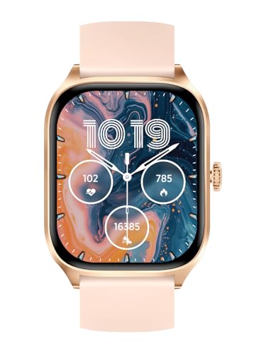 Image of TIMEX iConnect Calling Max 2.01 inch(5.1cm) Display with Functional Crown and BT Calling Smartwatch for Unisex - TWIXW1301T
