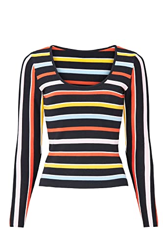 Great Jones Rent The Runway Pre-Loved Multi Striped Knit Sweater2