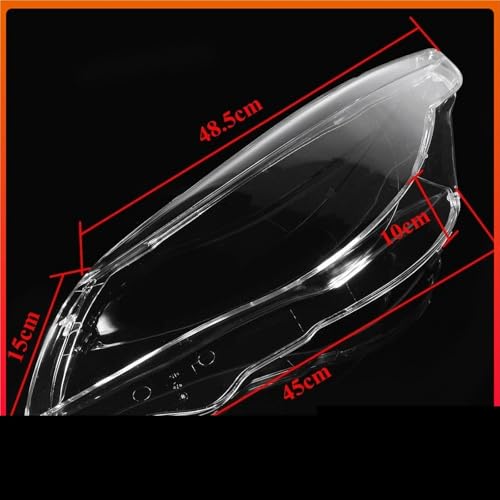 Coque phare transparente pour Série 5 E60 améliorant la visibilité de nuit