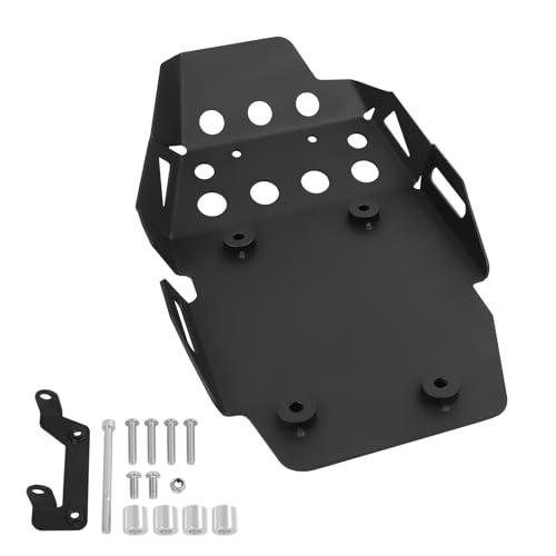 Worldmotop Engine Skid Plate Replacement for BMW F650GS 08-13 F700GS F800GS 08-17 F800 GS ADV All Years Motorcycle Engine Protective Skid Plate Cover (Black)