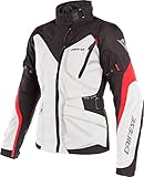  Dainese Tempest 2 D-Dry Damen Motorrad Textiljacke Weiß/Schwarz/Rot 46
