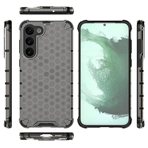 Image of Glasgow Back Case Cover Designed for [ Samsung Galaxy S23 Plus 5G / S23+ 5G ] (Stylish Look | Shock Proof) - Black