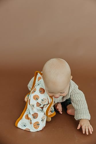 Image of Copper Pearl Baby Security Blanket Set of 2 - Portable Size for Self-Soothing On-The-Go, Ideal Baby Blankets for Boys and Girls, Ultra-Soft, and Gift-Ready Loveys - Karver