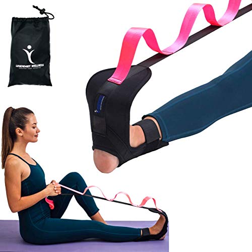 Calf Stretcher - Stretch Bands - Stretching Strap - Stretch Strap - Stretching Band - Stretching Equipment - Leg Stretcher - Foot Stretcher - Hamstring Stretcher - Achilles Stretcher - Ankle Stretcher