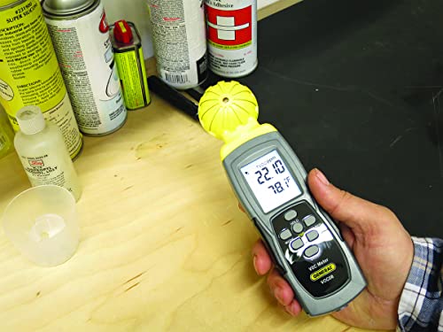 Image of General Tools VOC Tester #VOC08 Data Logger - Volatile Organic Compound Emission Detector