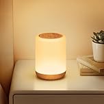 CAKLIK Night Light, Rechargeable LED Touch Bedside Lamp, Dimmable Touch Lamp with 256 RGB Portable Table Lamp, Baby Nigth Light with Memory& Timer for Newborns, Kids, Bedroom, Living Room, Camping