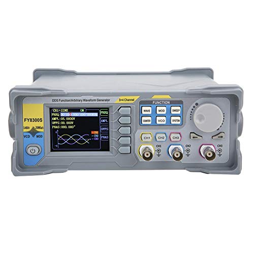 Image of 3-Channel Arbitrary Waveform Generator DDS Function Generator with 250MSa /s Sampling Rate 4 TTL Outputs Frequency Counter and Meter(FY8300S-20M US)