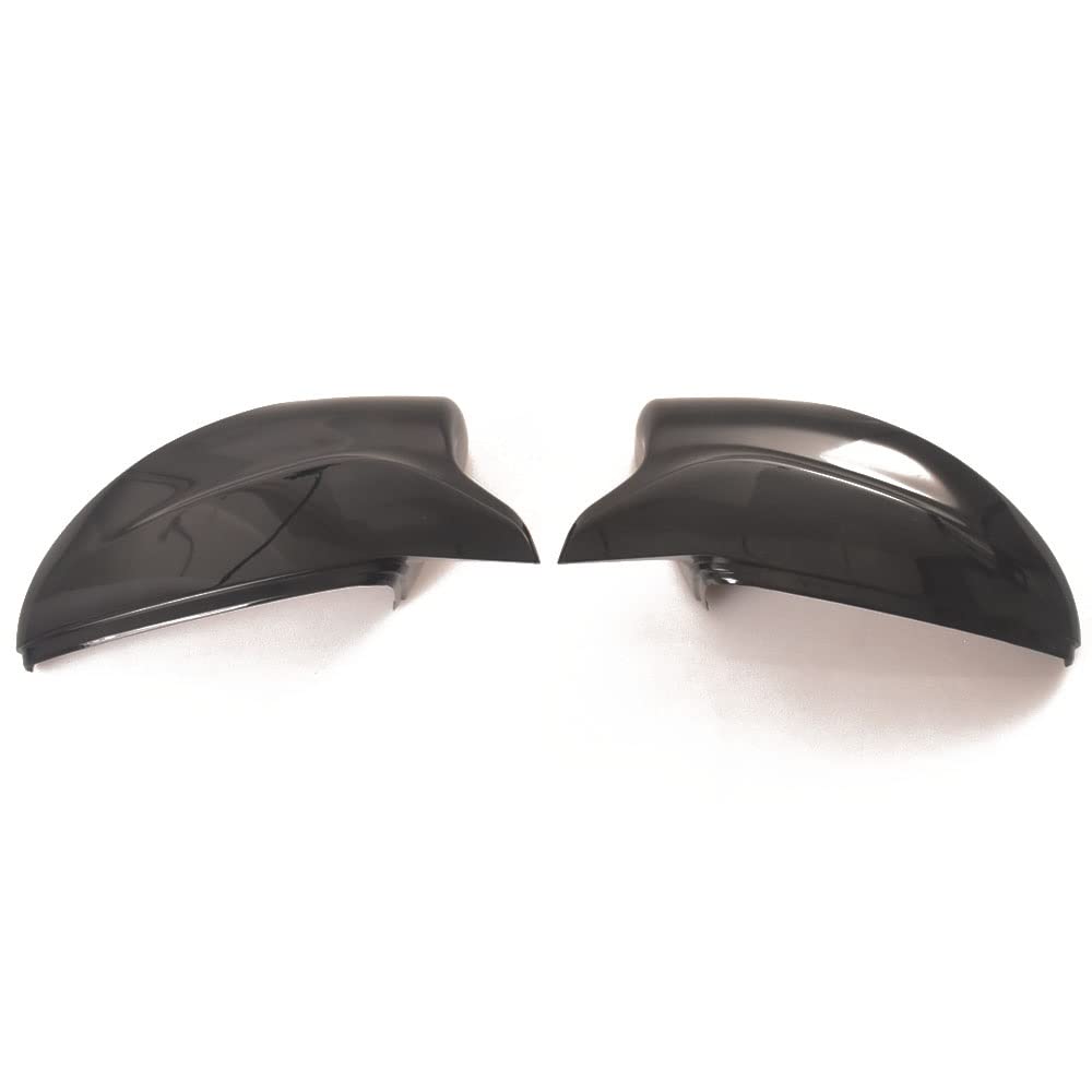 Spiegelkappen Voor VW Voor Kever Voor CC Voor Eos Voor Passat B7 Voor Scirocco Voor Jetta MK6 ABS Heldere Zwarte Kleur Gloss Black Auto Achteruitkijkspiegel Caps Side Wing Mirror Shell