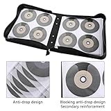 JF HOME BLISS 400 CD Storage Case Disc Carry Case Capacity Carrying Case Portable Storage Bag for CD DVD Storage Protection (400) - Image 5