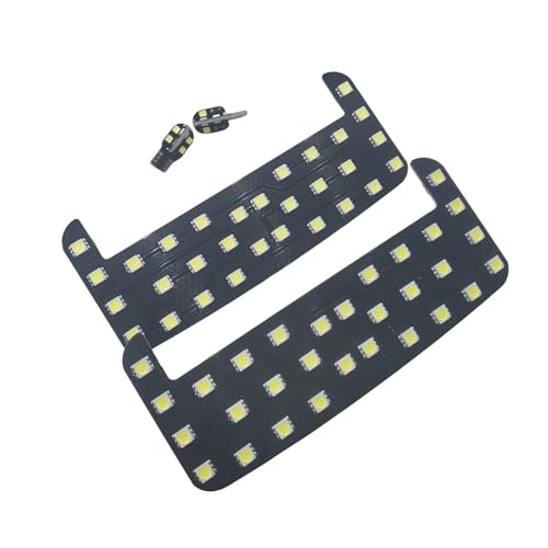 Kit de luz techo de alta luminosidad para lectura interior con 4 bombillas para coche 4x4