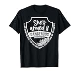 She's Armed & Dangerous Take The Helmet Of Salvation T-Shirt