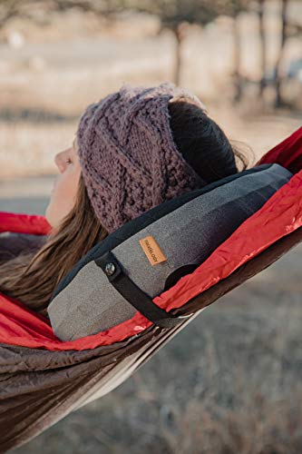 Cuscino gonfiabile per campeggio, zaino in spalla