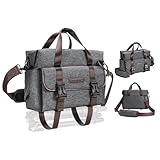 K&F Concept カメラバッグ ショルダーバッグ カメラショルダーバッグ おしゃれ 一眼レフカメラバッグ 仕切り付き 撥水加工 軽量 手提げ/ショルダー カメラケース 保護 コンパクト カメラアクセサリー/小物入れ/デジタル収納用バッグ 旅行/出張/アウトドア撮影用バッグ