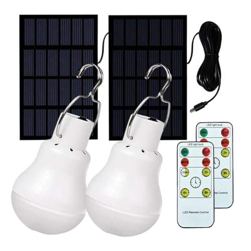 Ampoules solaires d'extérieur pour coupure de courant et kit d'urgence NIDONE