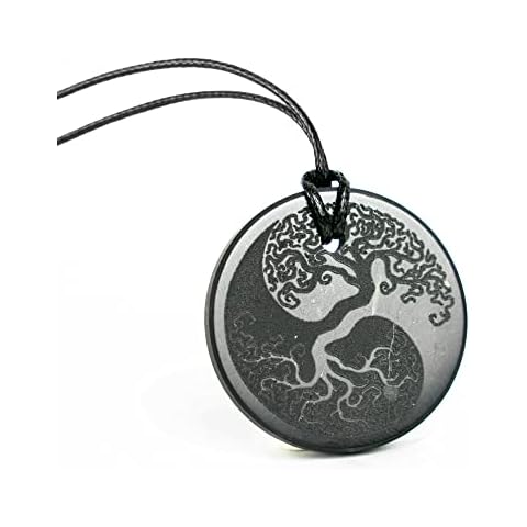 Karelian Heritage Shungite Tree of Life Pendant Cover