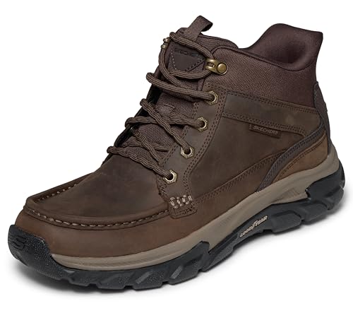 Skechers Men's Respected 2.0 - Hagler Boot, Coc, 10.5 Medium