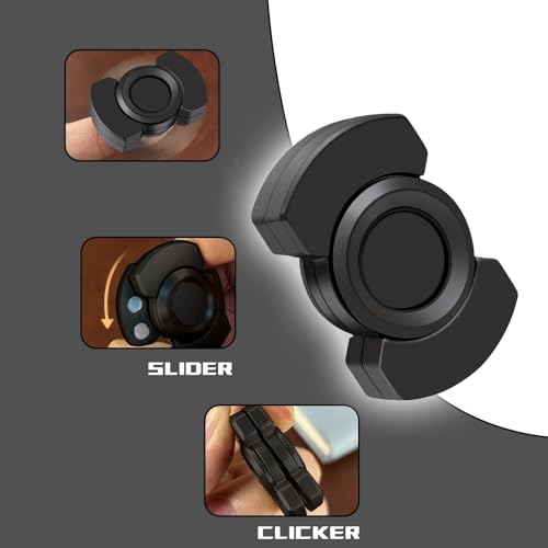 Image of Fidget Slider for Stress Relief, for Focus Enhancement and Relaxation Black Stress Relief Toys Adults with Smooth Quiet Operation Ideal