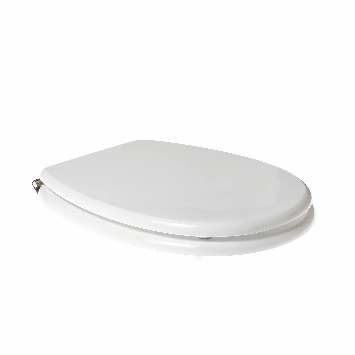 Copriwater dedicato per SIMAS OLD ENGLAND legno POLIESTERE pregiato cerniera inox Bianco