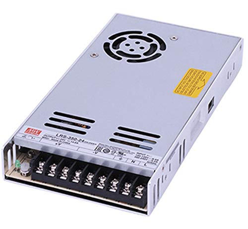 LUOERPI Hohe Qualität Original-Netzteil Mean Well LRS-350-24 Serie 350W 24-V-Netzteil-Netzteil Für Creality Ender-3 CR10 Prusa 3D-Druckerteile