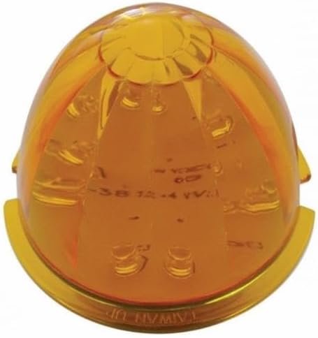 United Pacific 38152 Truck Cab Light, 17 LED Watermelon, Amber LED/Amber Lens