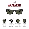 Ray-Ban RB2140 Original Wayfarer Square Sunglasses
