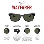 Ray-Ban RB2140 Original Wayfarer Square Sunglasses - Image 3