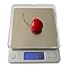 Digital Kitchen Scale 3000g / 0.1g ; Mini Pocket Jewelry Scale, Food Scale for Kitchen, 2 Trays, 6 Units, Auto Off, Tare, PCS Function, Stainless Steel, Batteries Included…