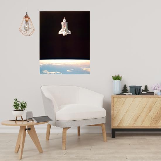 Space Shuttle in Space NASA Educational Wall Decor Art Print Poster (16x20) image 4