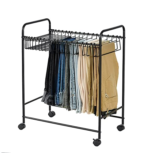 Cintre à pantalons autonome en acier pour structure de dressing - 2