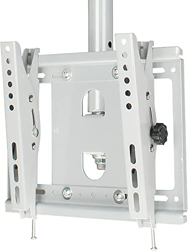 Support TV plafond mouvement complet incliné pour petit écran