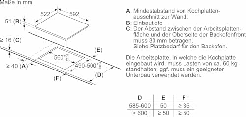 Siemens PQ212IAAB, iQ300 Einbau-Herd-Set, Bestehend aus HE271ABB4 Herd, 60 x 60 cm, Pyrolyse Selbstreinigung und Backautomatik, EI631CFB1E Induktionskochfeld, Bräterzone, Timer, Rahmenlos