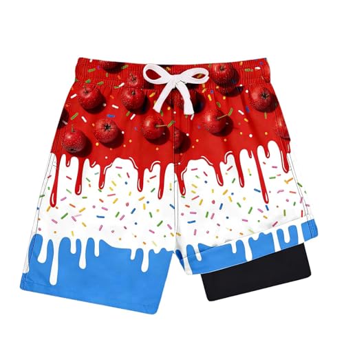 Bermuda été anti irritation avec short de bain garçon confortable - 3