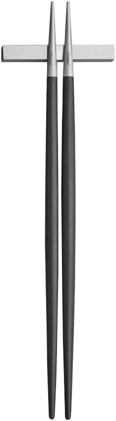 Cutipol GOA GO29 Black/Matte Silver Chopsticks Set