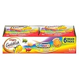 Goldfish Colours Crackers, 6 Snack Packs, 26 Grams