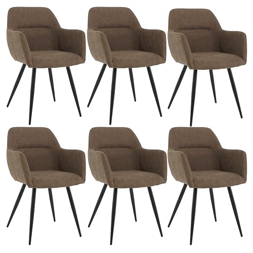 DESIGN MODERNO CHE SI ADATTA A OGNI AMBIENTE: linee eleganti e contemporanee che si integrano perfettamente con arredi moderni, scandinavi, minimalisti o industriali; ideali come sedie sala da pranzo, sedie cucina moderne, sedie soggiorno e sedie da tavolo per ambienti eleganti.