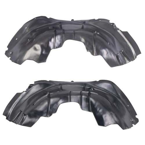 Image of TRQ Front Driver and Passenger Side Inner Fender Liner Set | For 2014-2018 GMC Sierra 1500 2019 Sierra 1500 Limited