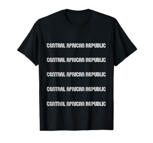 Republica Centroafricana Camiseta