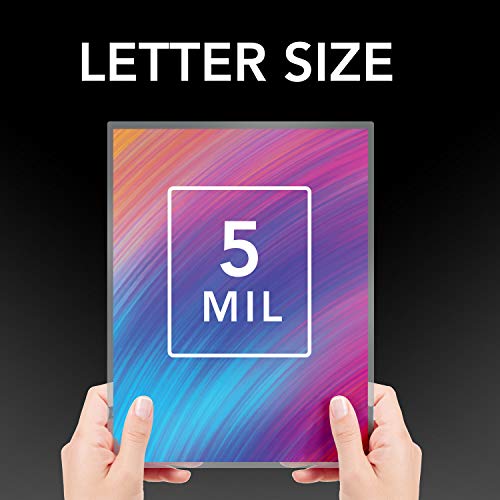 Gbc Thermal Laminating Sheets / Pouches, Letter Size, 5 Mil, Ezuse, 200-Count (3740727F) #TOP1