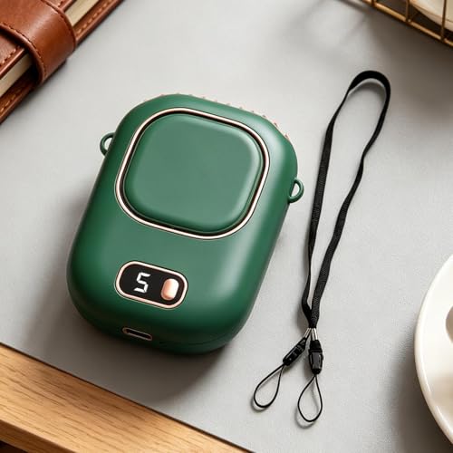 Ventilador de cintura recargable de 5 velocidades para un flujo de aire personal y silencioso 8