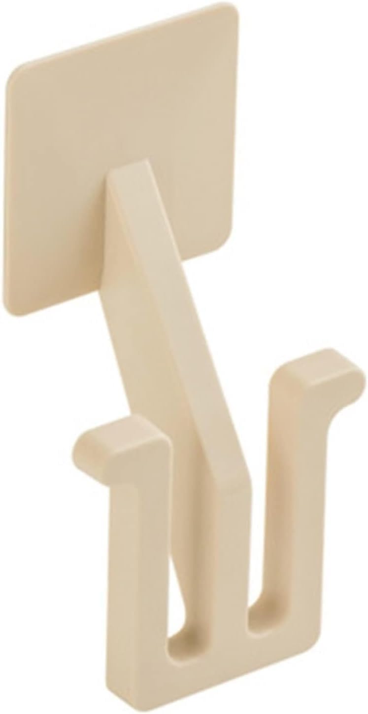 Shoe Rack Shoe Holder Wall-Mounted Paste Storage Rack Organizer Bathroom Shelf Slippers(Dark Khaki)