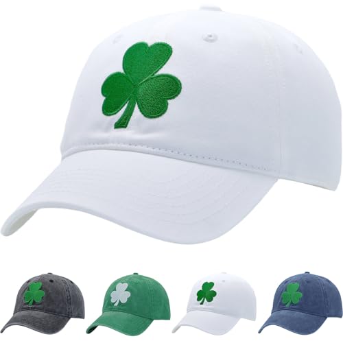 St Patricks Day Hat Ireland Clover Baseball Cap