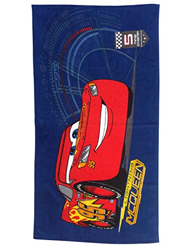 Image of Athom Living Disney Cars Hooded Bath Towel 60x120 cm Pack of 2