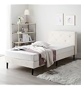 Amazon｜RASIK ベッド シングル ベッドフレームのみ グレージュ 