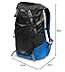 Lowepro PhotoSport BP 24L AW III, Wander Kamerarucksack für Spiegellose, seitlicher Zugriff, herausnehmbarer Kameraeinsatz und Zubehörgurtsystem, Blau un Schwarz, kompatibel mit Sony α7