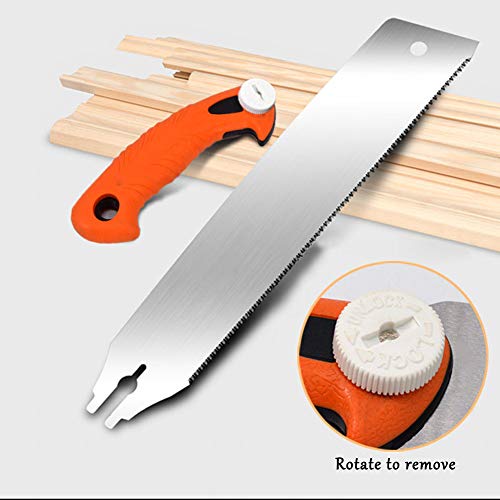 Duebel Razorsaw Kataba Saw Fine Tooth Crosscut Saw With 9.3 Inch Replaceable Blade Japanese Hand Saw Single Edge Pull Saw Flush Cut Saw Trim Saw For Woodworking Crosscut Hardwood Razor Saw #TOP5