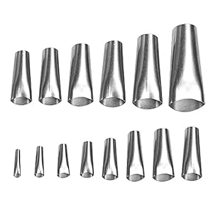 Graplan 14 STKS Perfect Breeuwen Kit Herbruikbare Sealant Afwerking Gereedschap Kit Rvs Caulk Nozzle Voor Keuken Badkamer Venster